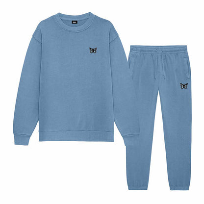 Dalix Butterfly Midweight Fleece Relaxed Sweatsuit