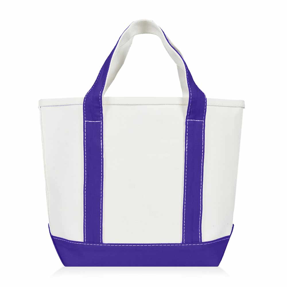 Canvas Tote Bags for Women - Small Mini Cotton Canvas Tote – Dalix