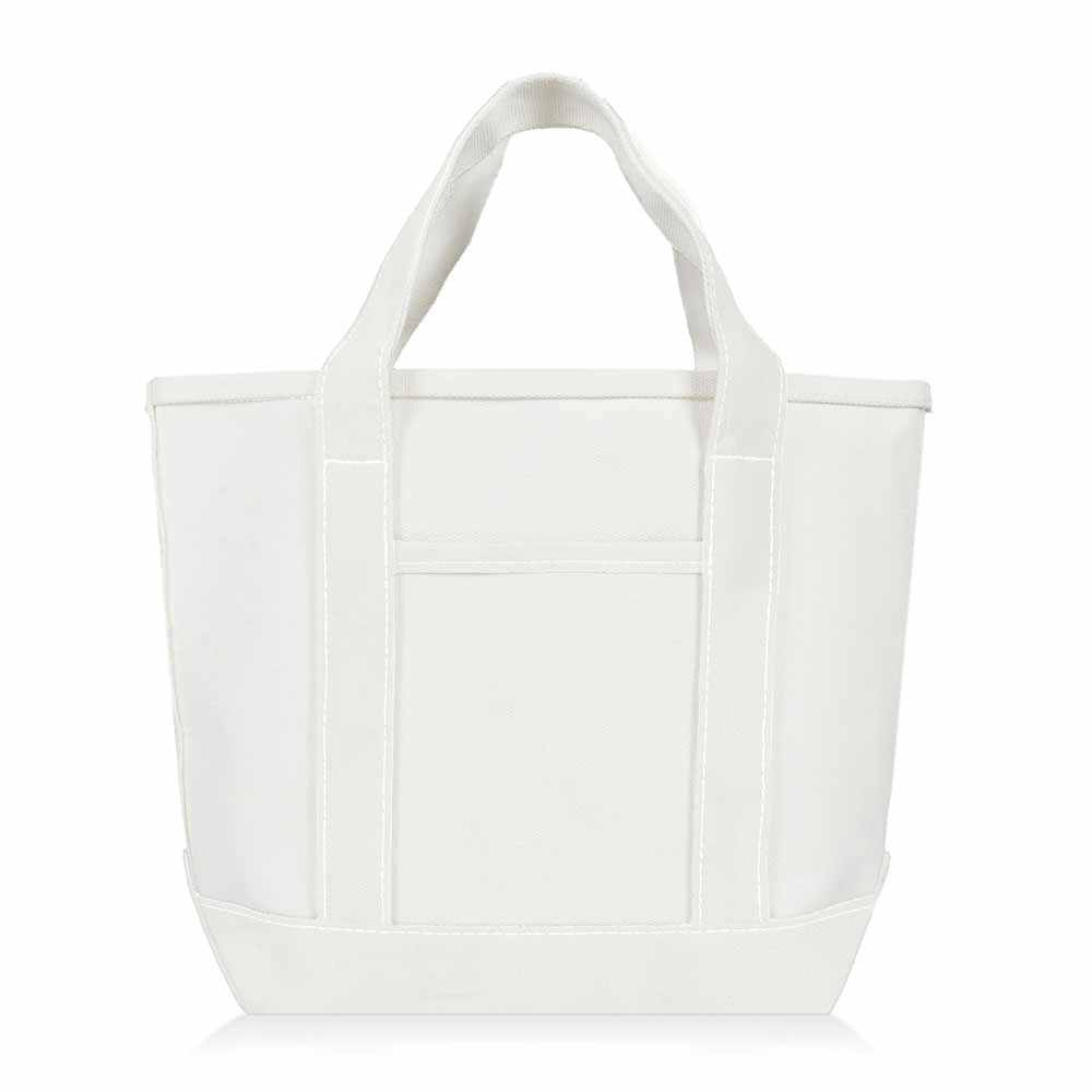 新品　CDL Canvas Tote Bag SMALL 白 Canvas Tote Bags for Women - Small Mini Cotton Canvas Tote – Dalix