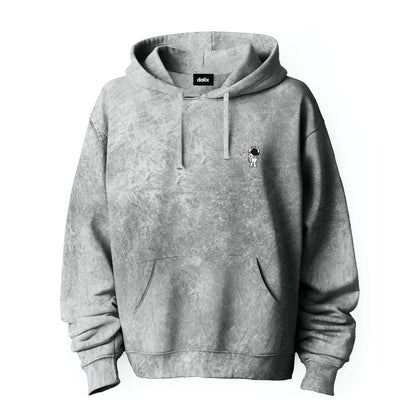 Dalix Astronaut Mineral Wash Hoodie