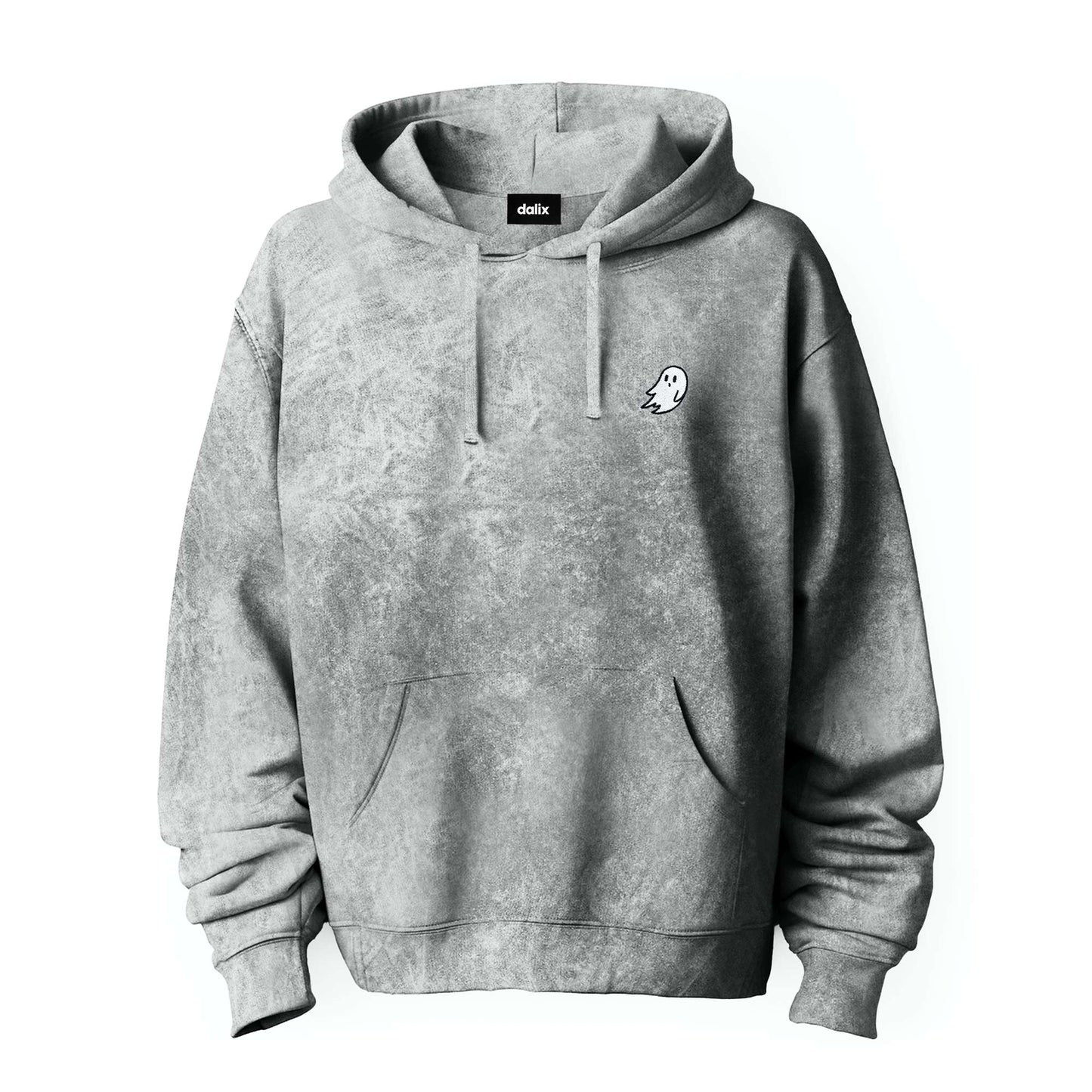 Dalix Ghost Mineral Wash Hoodie