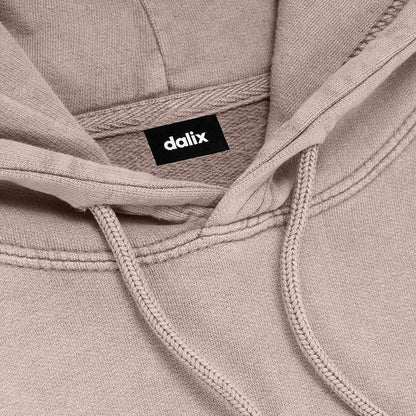 Dalix Sunny Days Ahead Relaxed Hoodie Washed Fleece Sweatshirt Fit Lounge Womens