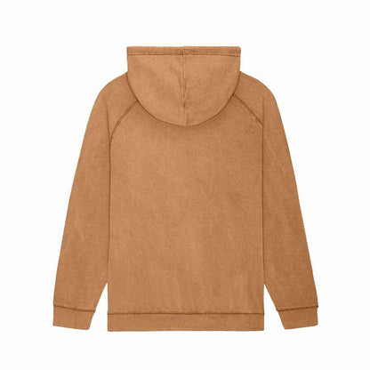 Dalix Ghost Relaxed Hoodie Washed Fleece Sweatshirt Fit Lounge Mens