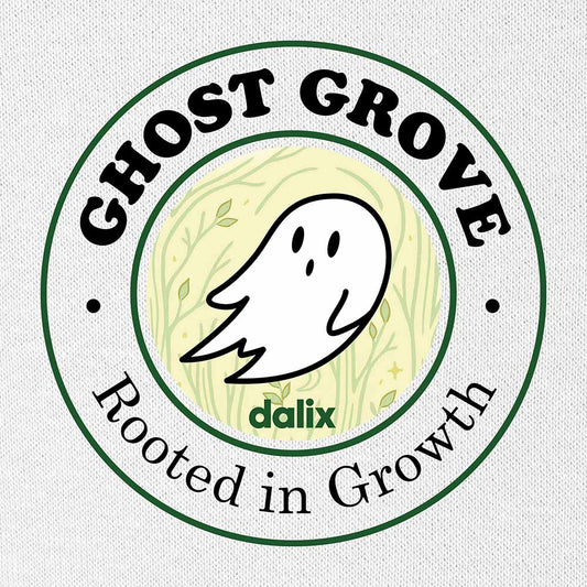 Dalix Ghost Grove Relaxed Hoodie Soft Fleece Sweatshirt Drawcord Fit Lounge Mens