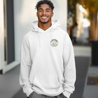 Dalix Ghost Grove Relaxed Hoodie Soft Fleece Sweatshirt Drawcord Fit Lounge Mens