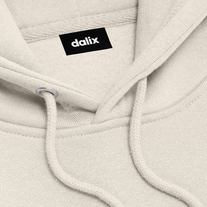 Dalix Ghost Meadow Relaxed Hoodie Soft Fleece Sweatshirt Drawcord Fit Lounge Womens