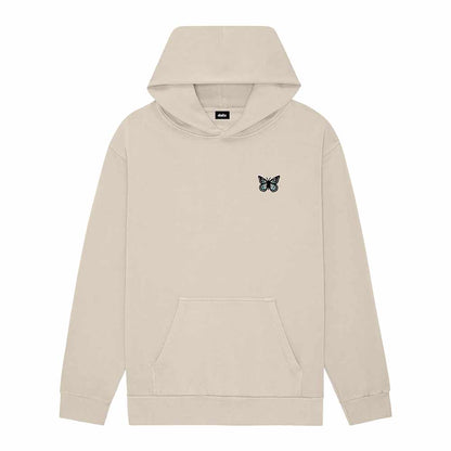 Dalix Womens Butterfly Midweight Fleece Relaxed Hooded Sweatshirt