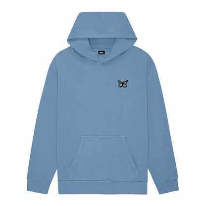 Dalix Womens Butterfly Midweight Fleece Relaxed Hooded Sweatshirt