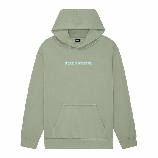 Dalix Womens Stay Positive Ghost Midweight Hoodie