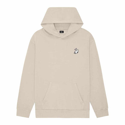Dalix Womens Heartly Ghost Midweight Fleece Relaxed Hooded Sweatshirt