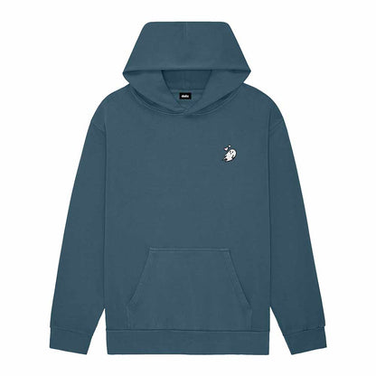 Dalix Womens Heartly Ghost Midweight Fleece Relaxed Hooded Sweatshirt