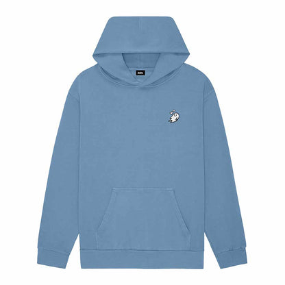 Dalix Womens Heartly Ghost Midweight Fleece Relaxed Hooded Sweatshirt