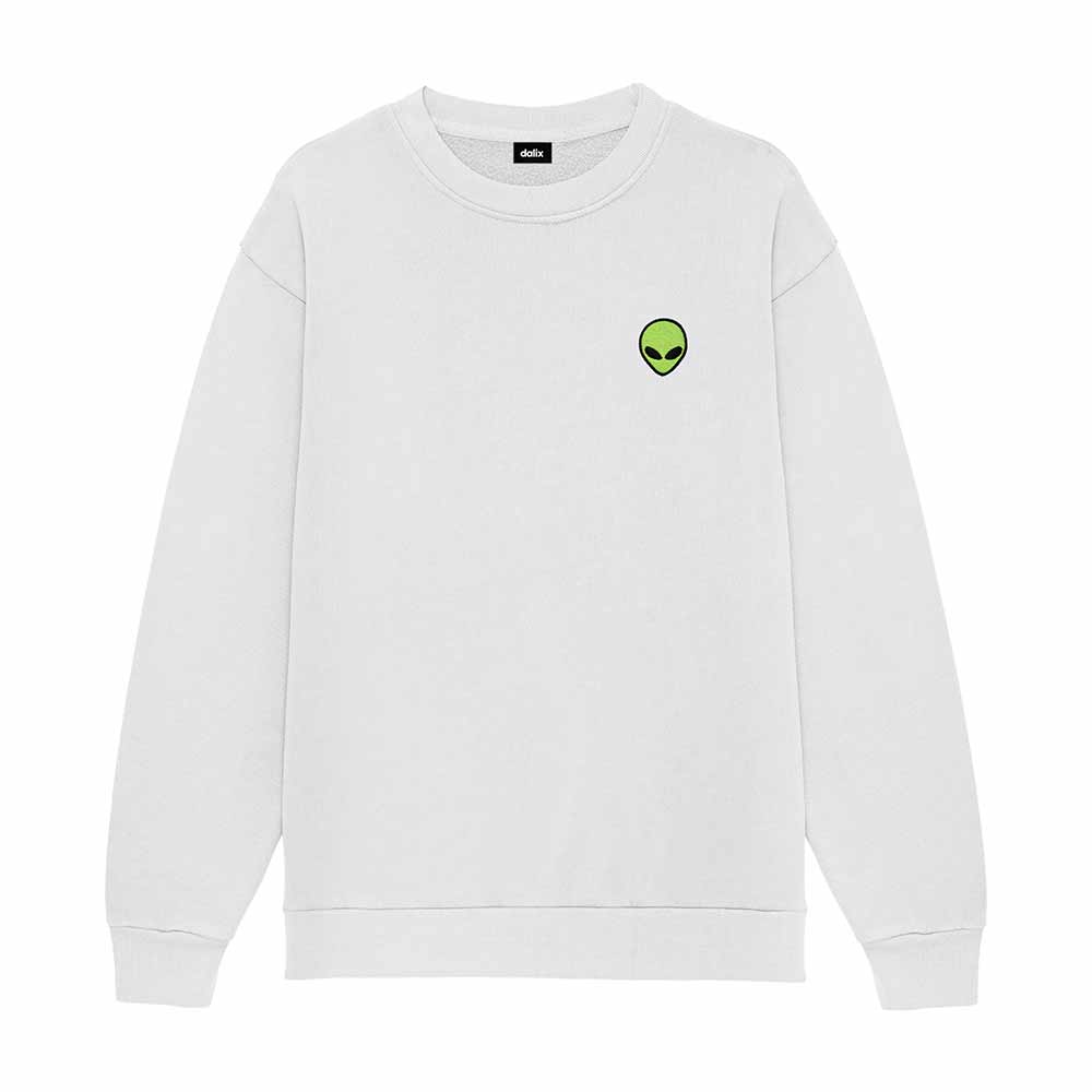 Dalix Alien Heavyweight Fleece Relaxed Sweatshirt