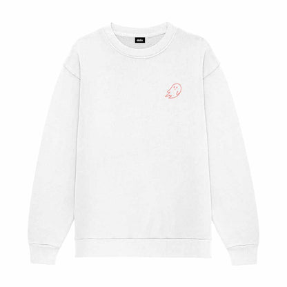 Dalix Mens Sunny Days Ghost Relaxed Sweatshirt