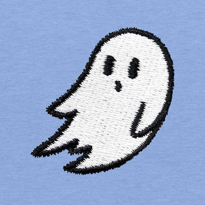 Dalix Mens Ghost Hooded Fleece Sweatshirt Log Sleeve Hoodie Drawcord Fall in Blue S Small