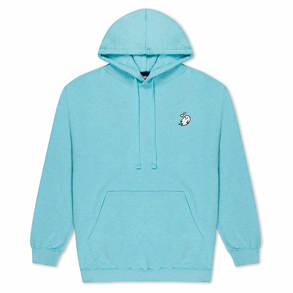 Dalix Womens Heartly Ghost Midweight Hooded Sweatshirt