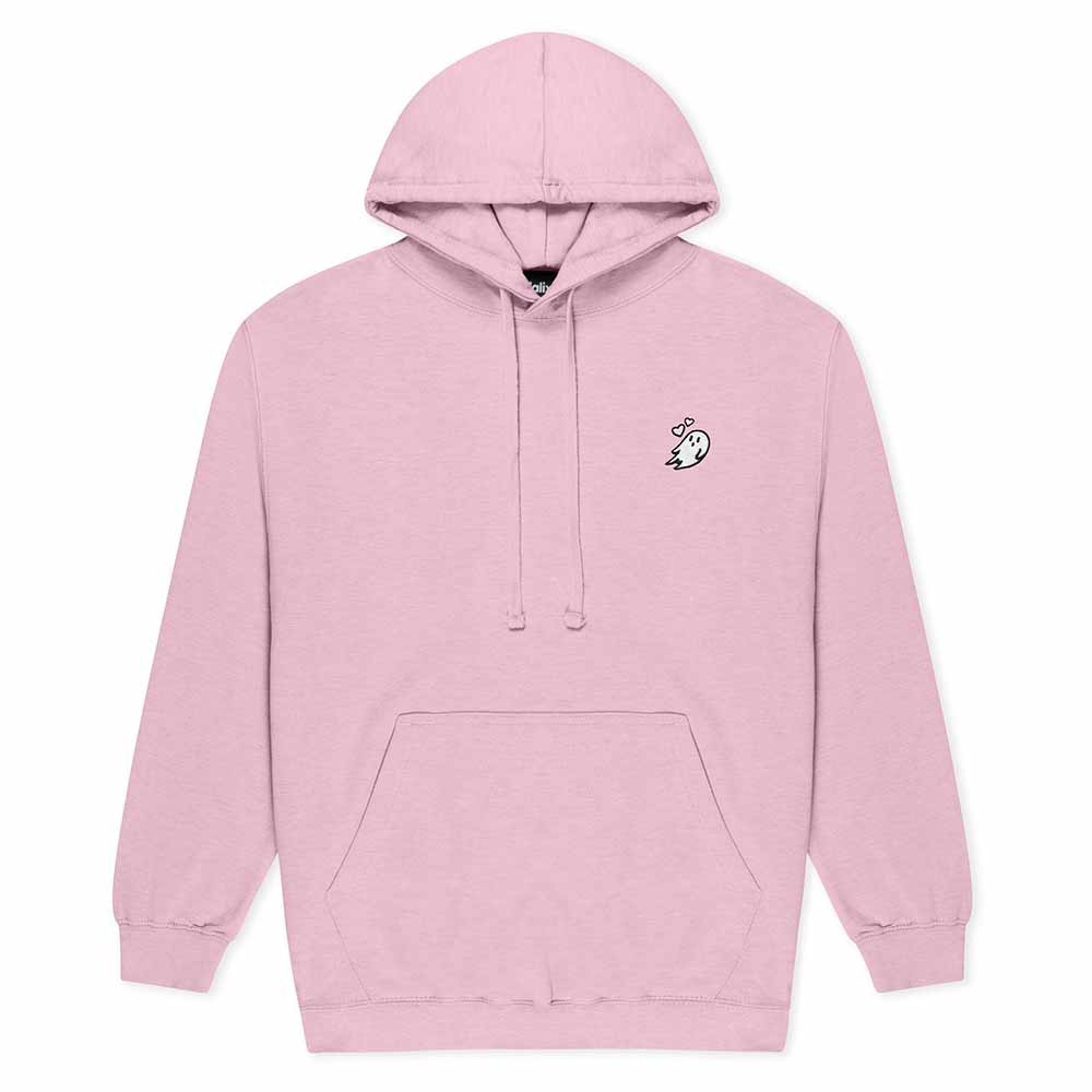 Dalix Womens Heartly Ghost Midweight Hooded Sweatshirt