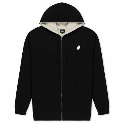 Dalix Mens Ghost Faux Sherpa Lined Hoodie