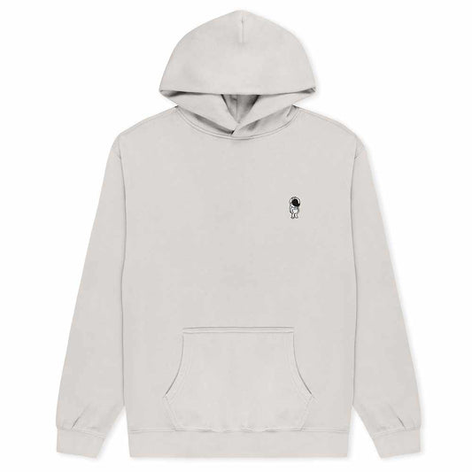 Dalix Astronaut Relaxed Midweight Faded Fleece Hoodie