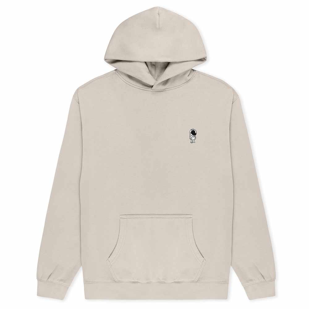 Dalix Astronaut Relaxed Midweight Faded Fleece Hoodie