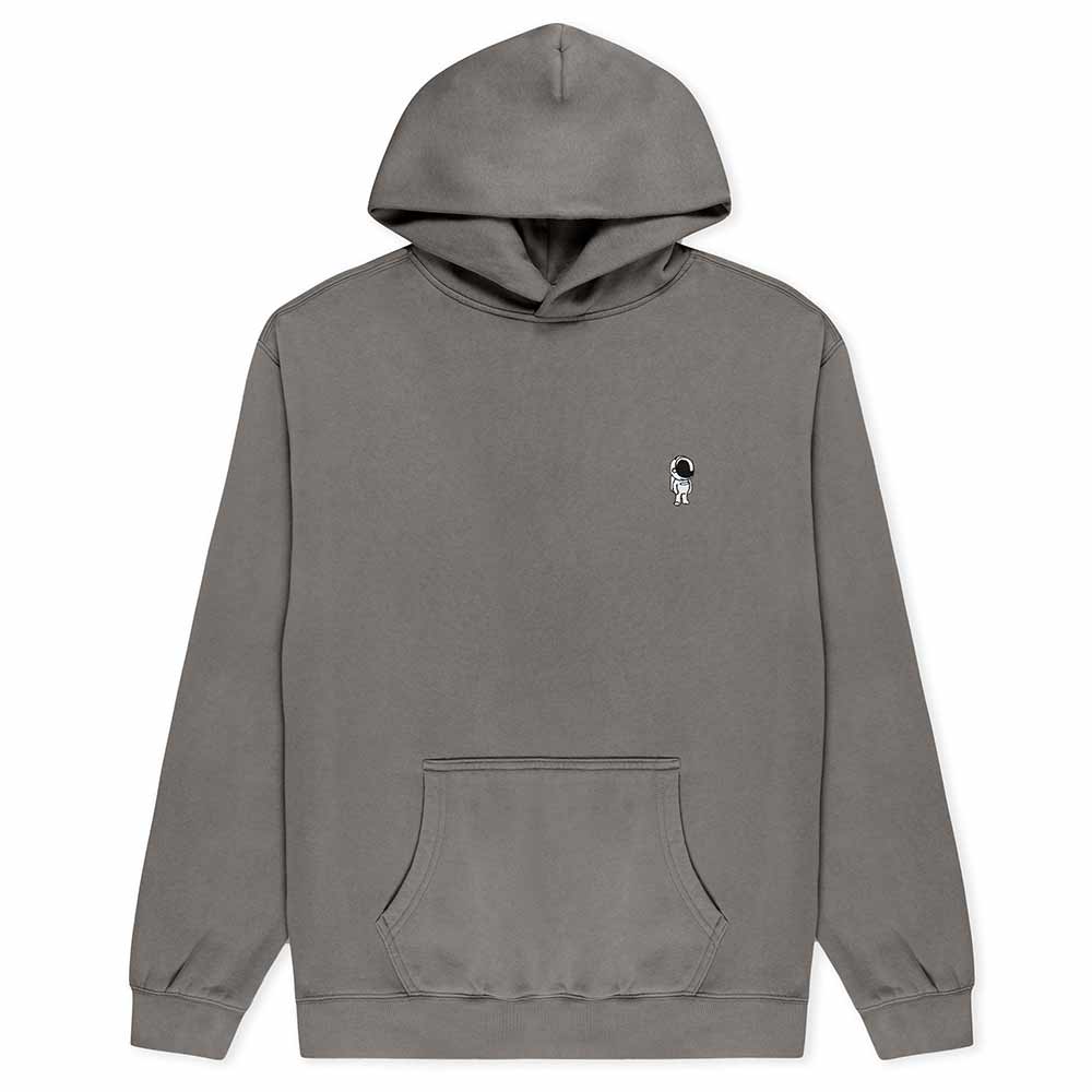 Dalix Astronaut Relaxed Midweight Faded Fleece Hoodie
