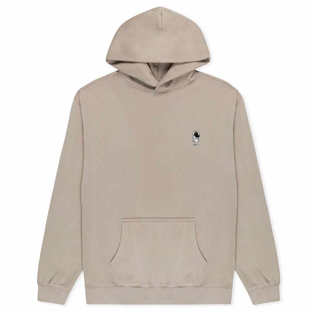 Dalix Astronaut Relaxed Midweight Faded Fleece Hoodie