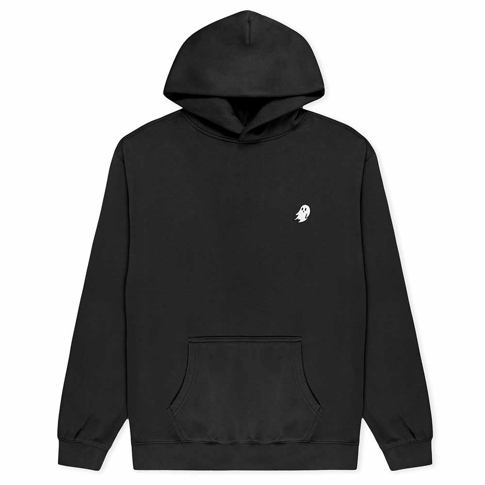Dalix Ghost Relaxed Midweight Faded Fleece Hoodie
