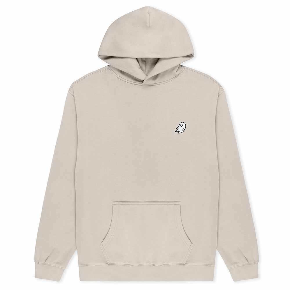 Dalix Ghost Relaxed Midweight Faded Fleece Hoodie