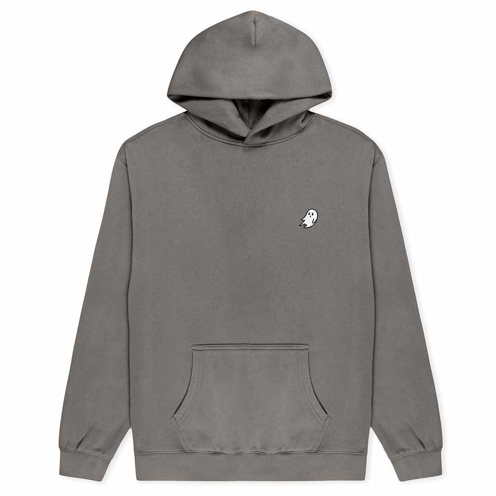 Dalix Ghost Relaxed Midweight Faded Fleece Hoodie