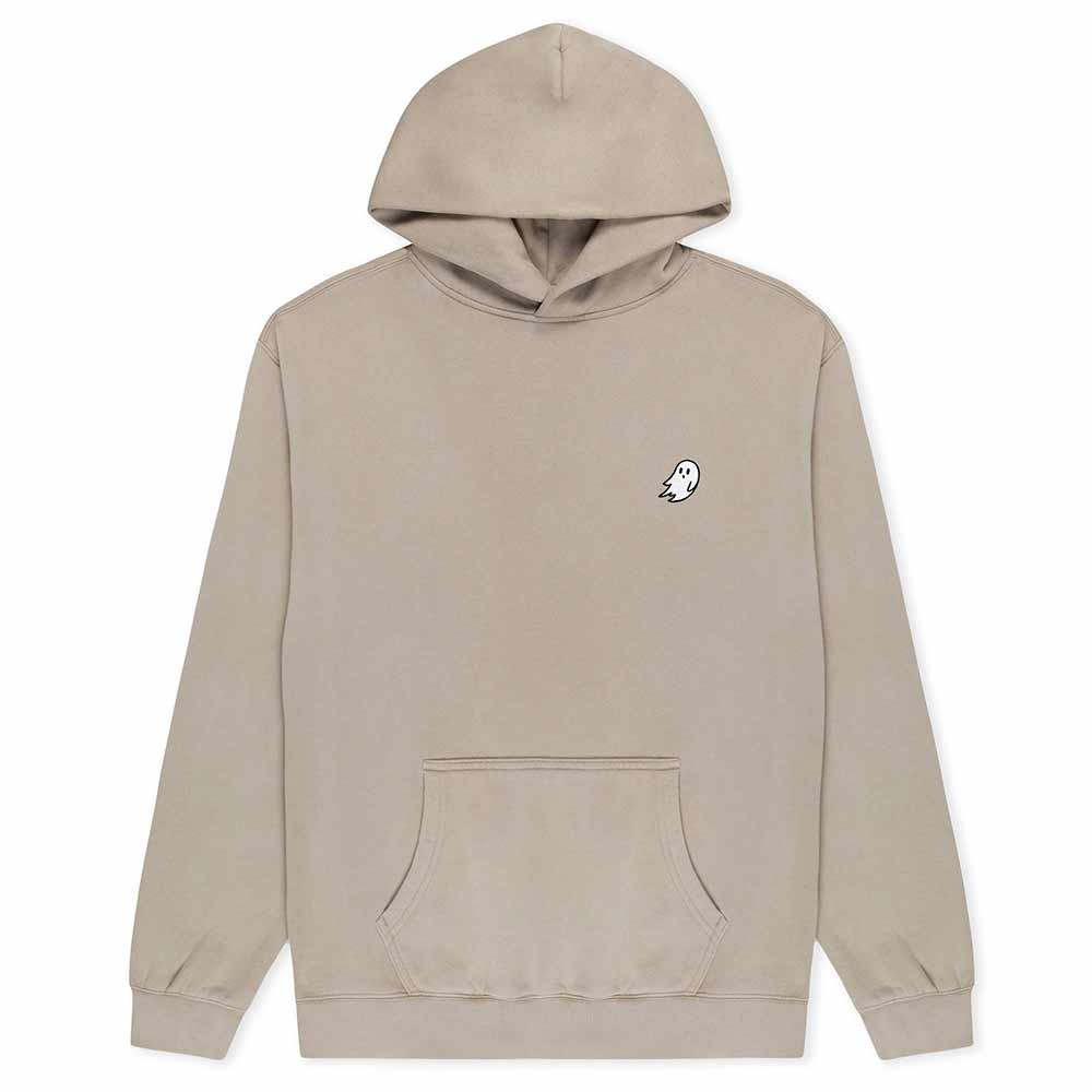 Dalix Ghost Relaxed Midweight Faded Fleece Hoodie
