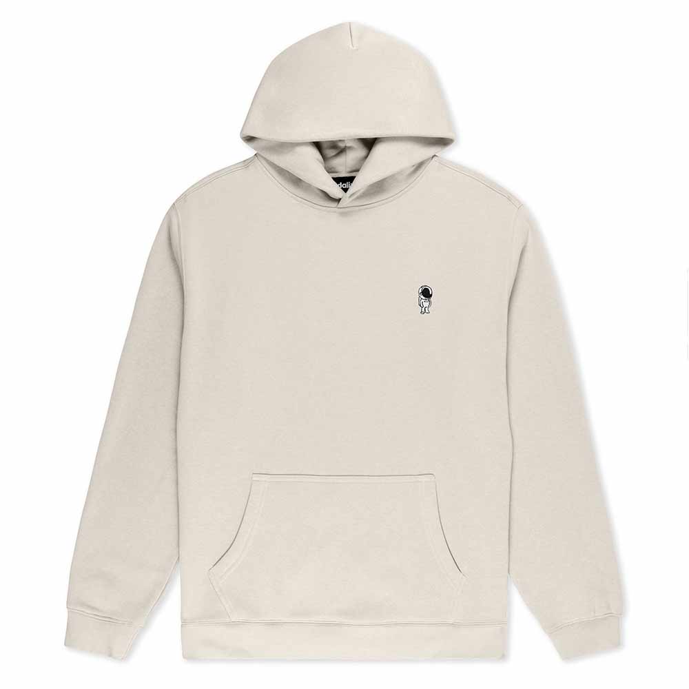 Dalix Astronaut Relaxed Midweight Fleece Pullover Hoodie