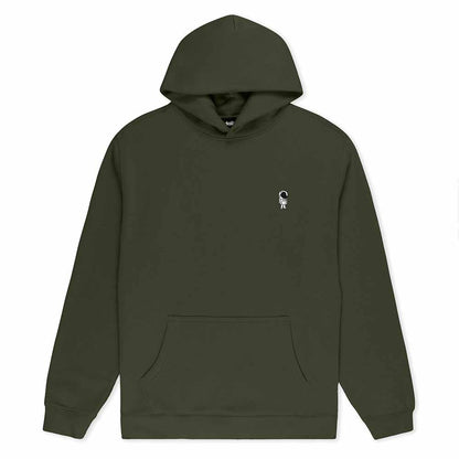 Dalix Astronaut Relaxed Midweight Fleece Pullover Hoodie