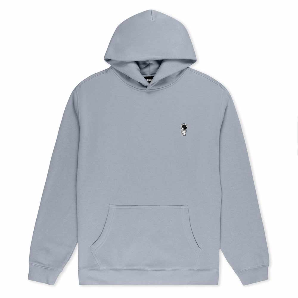 Dalix Astronaut Relaxed Midweight Fleece Pullover Hoodie