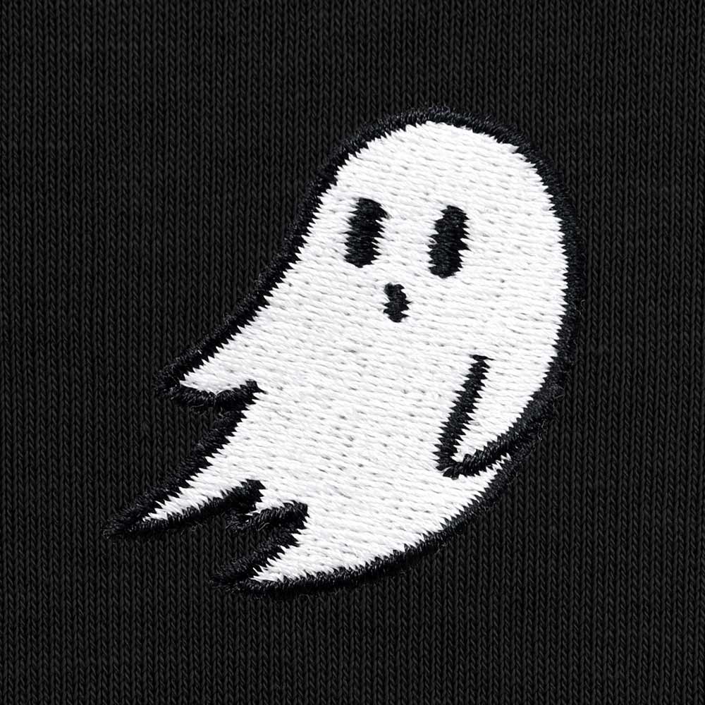 Dalix Ghost Relaxed Fit Midweight Fleece Pullover Hooded Sweatshirt Mens in Black S Small