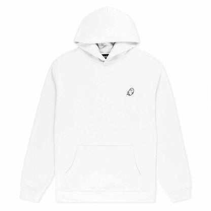 Dalix Ghost Relaxed Midweight Fleece Pullover Hoodie