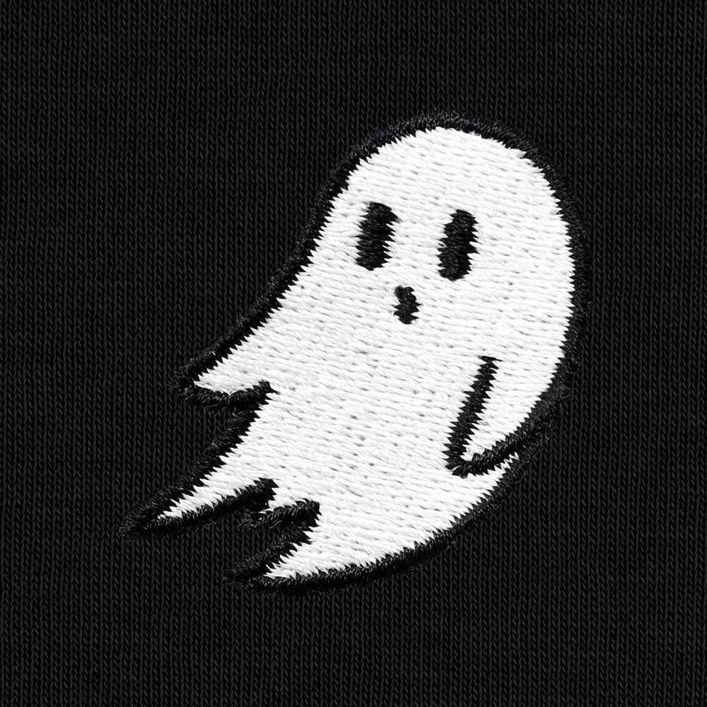 Dalix Ghost Regular Fit Fleece Long Sleeve Pullover Hooded Sweatshirt Mens in Black S Small