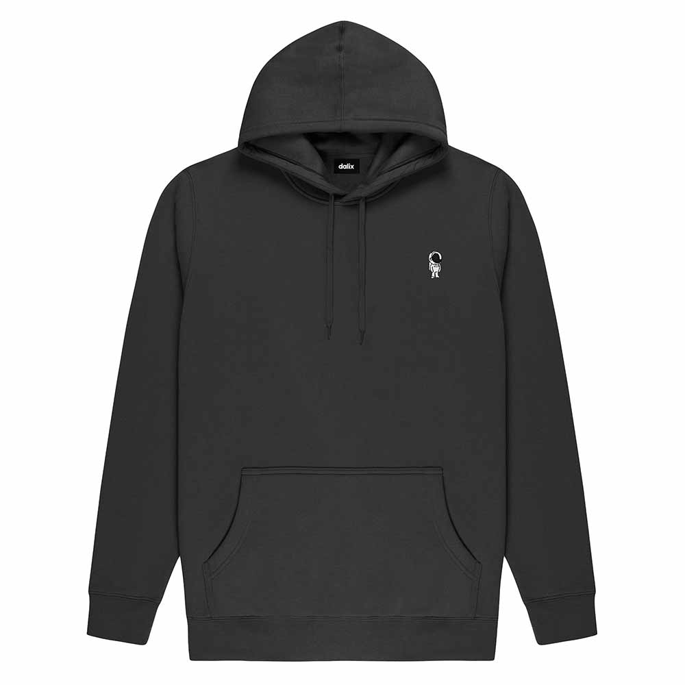 Dalix Astronaut Midweight Fleece Classic Hooded Sweatshirt