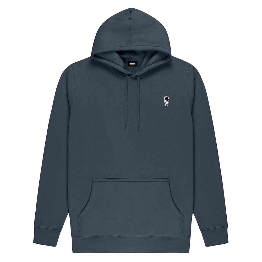Dalix Astronaut Midweight Fleece Classic Hooded Sweatshirt