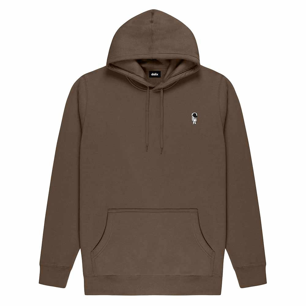 Dalix Astronaut Midweight Fleece Classic Hooded Sweatshirt