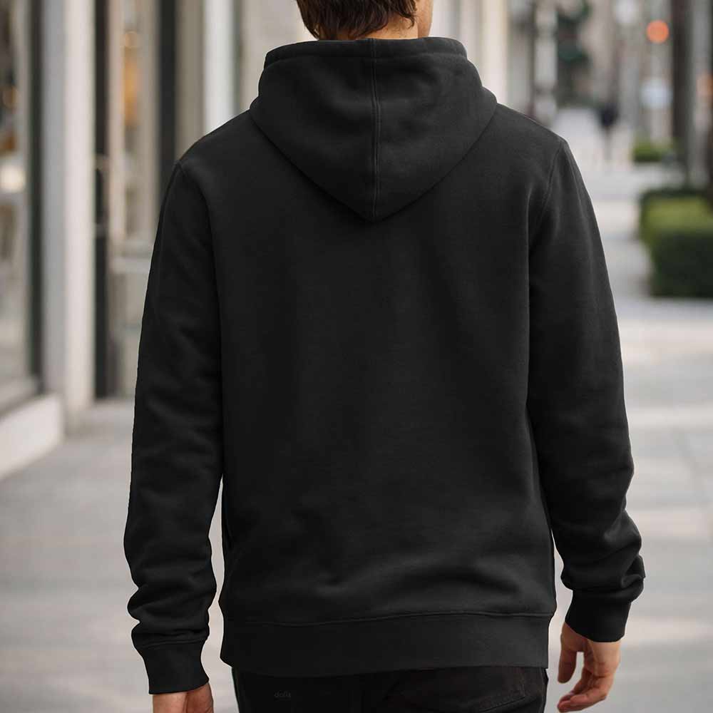Dalix Ghost Regular Fit Fleece Long Sleeve Pullover Hooded Sweatshirt Mens in Pine Green S Small