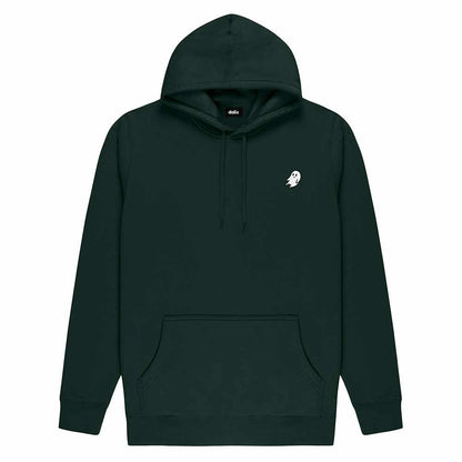 Dalix Ghost Regular Fit Fleece Long Sleeve Pullover Hooded Sweatshirt Mens in Coal S Small