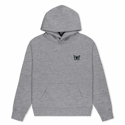 Dalix Butterfly Relaxed Midweight Fleece Pullover Hoodie