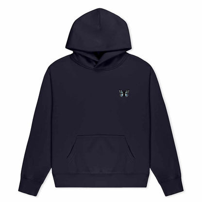 Dalix Butterfly Relaxed Midweight Fleece Pullover Hoodie