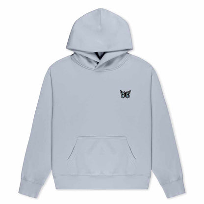 Dalix Butterfly Relaxed Midweight Fleece Pullover Hoodie