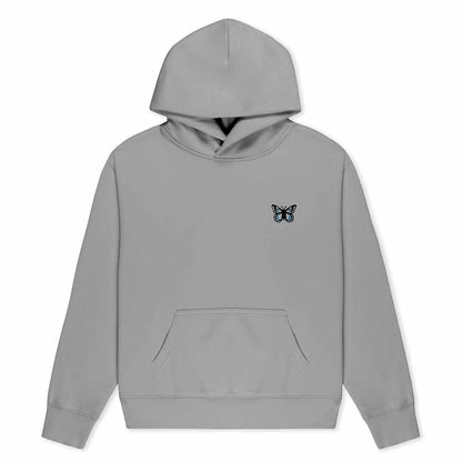 Dalix Butterfly Relaxed Midweight Fleece Pullover Hoodie