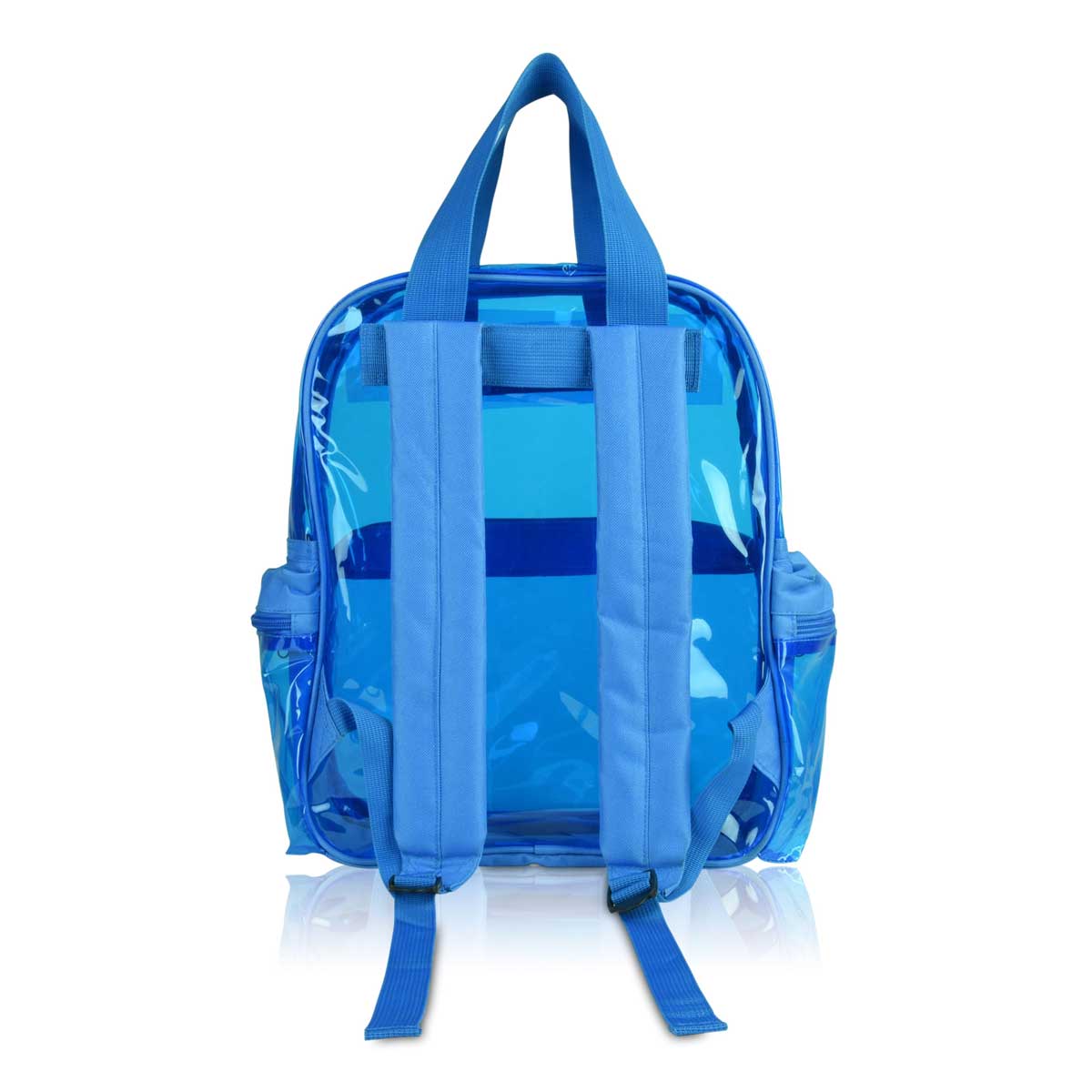 Dalix Small Neon Clear Backpacks