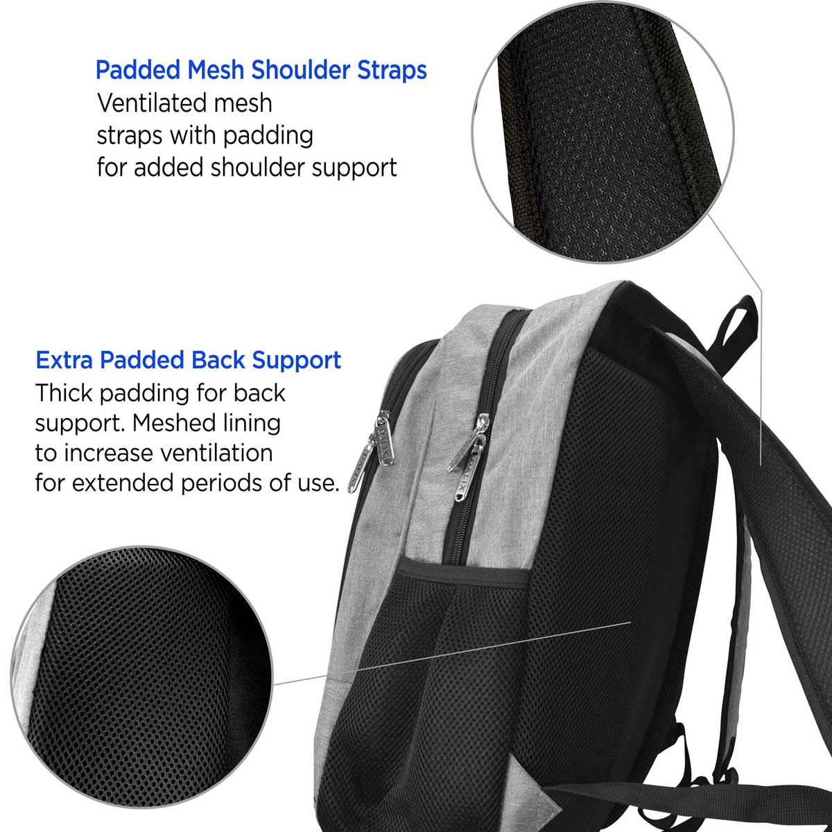 Dalix Extra Large Backpack
