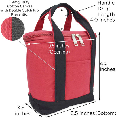 DALIX Small Lunch Bag