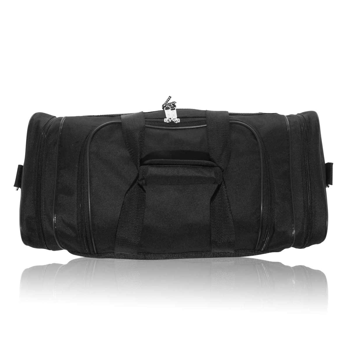 Dalix Ballet Shoes Dance Duffle Bag Embroidered Travel Gym Duffel