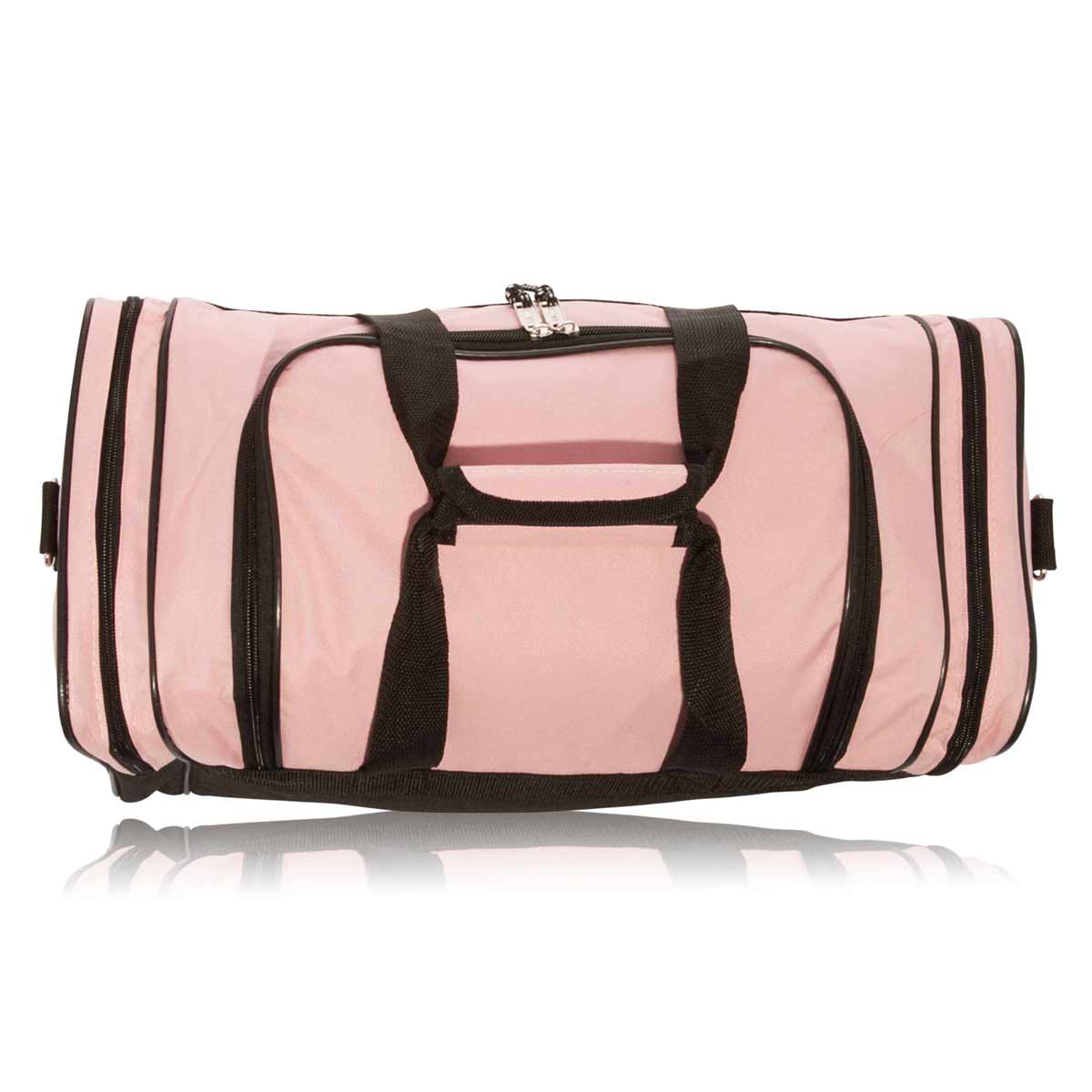 Dalix Ballet Shoes Dance Duffle Bag Embroidered Travel Gym Duffel